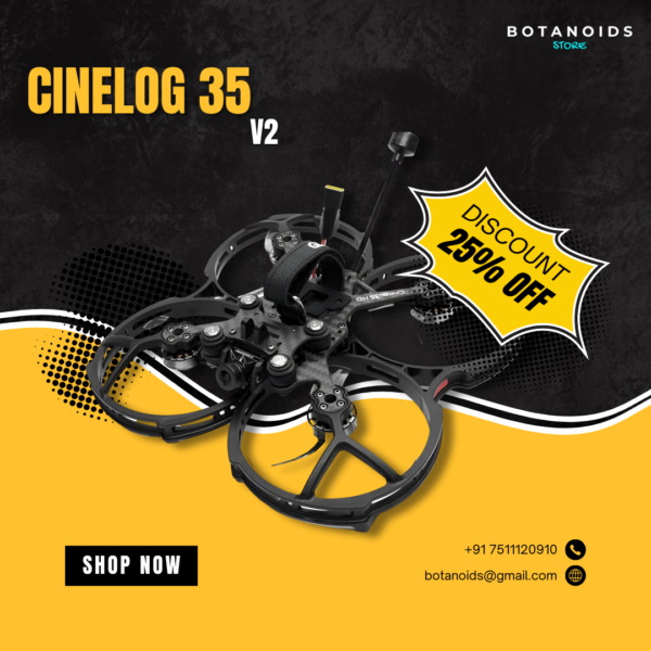 CineLog 35 V2 – Ultimate Cinematic FPV Drone